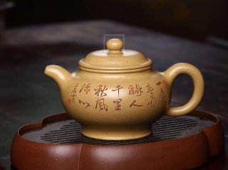 《掇只》宜興紫砂壺助理工藝美術(shù)師手工本山段泡茶壺掇只茶具