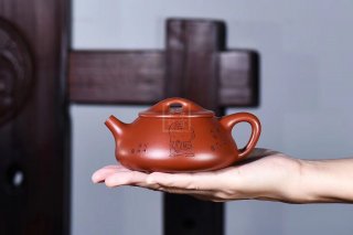 《石瓢》宜興紫砂壺實力派名家手工茶壺茶具大紅袍石瓢