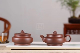 《玉璧漢韻》宜興名家紫泥高級工藝美術(shù)師手工紫砂壺泡茶壺茶具