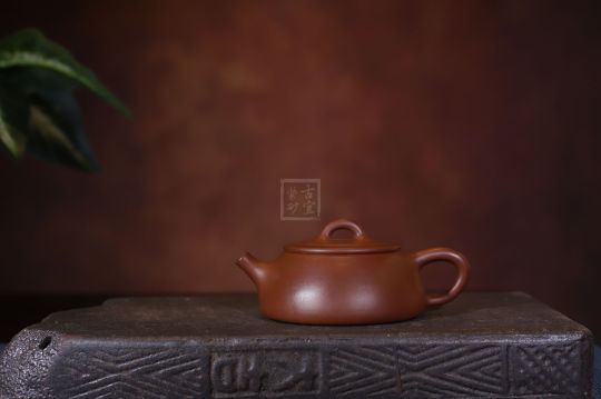 《寬口石瓢》宜興紫泥紫砂壺純手工茶壺茶具