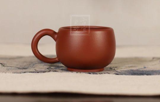 《帶把品茗杯》