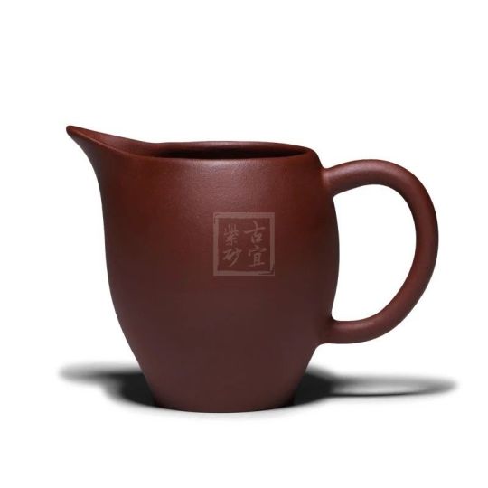 《紫泥高口公道杯》宜興紫砂壺手工紫泥茶壺泡茶具