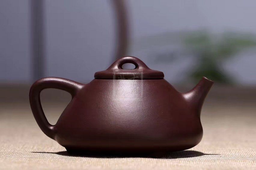 《子冶石瓢》紫砂壺宜興實力派名家手工泡茶壺石瓢茶具紫泥茶壺